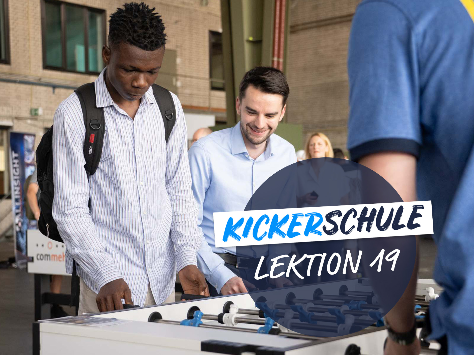 Kickerschule - Lektion 19: Abroller mit Seitwärtsbewegung